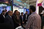 Dr. Afshin visited the exhibition of the artificial intelligence, laser and quantum headquarters